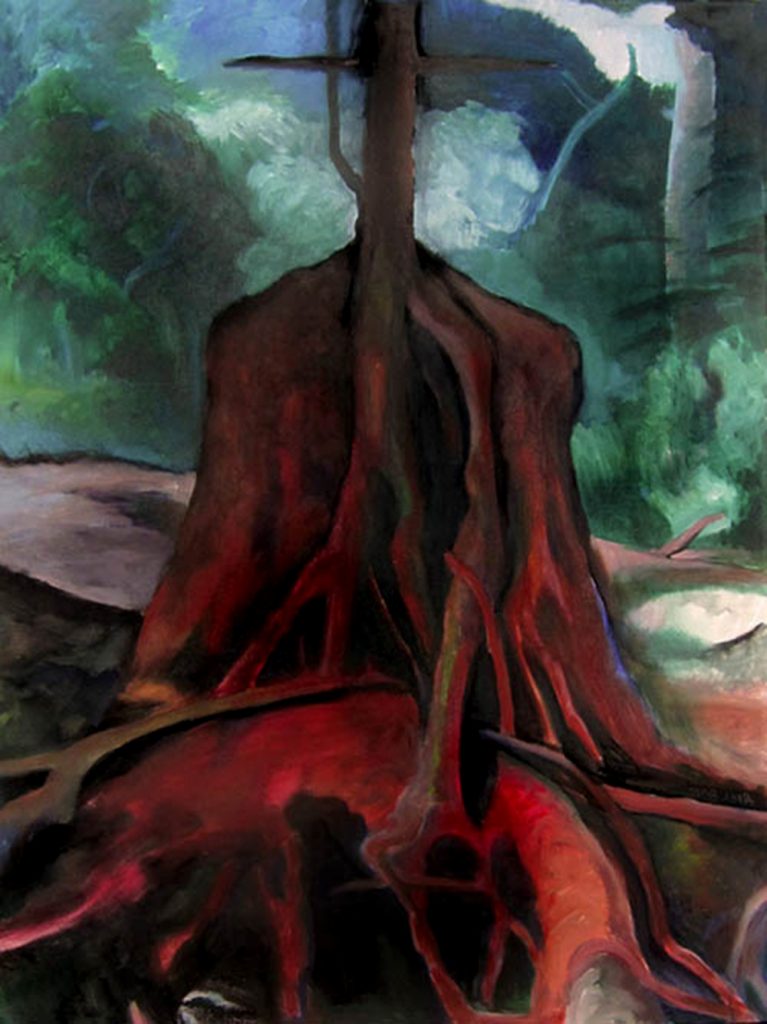 Painting tree spirit