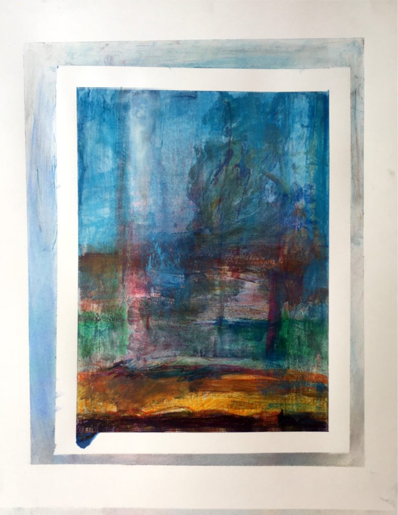 Painting sunrise